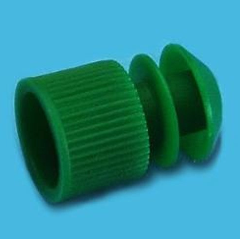 Ø11-13 mm Tüplere Uygun Polietilen Yivli Kapaklar